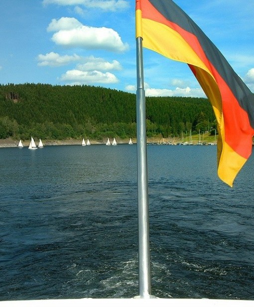 Okersee vom Boot aus 2
