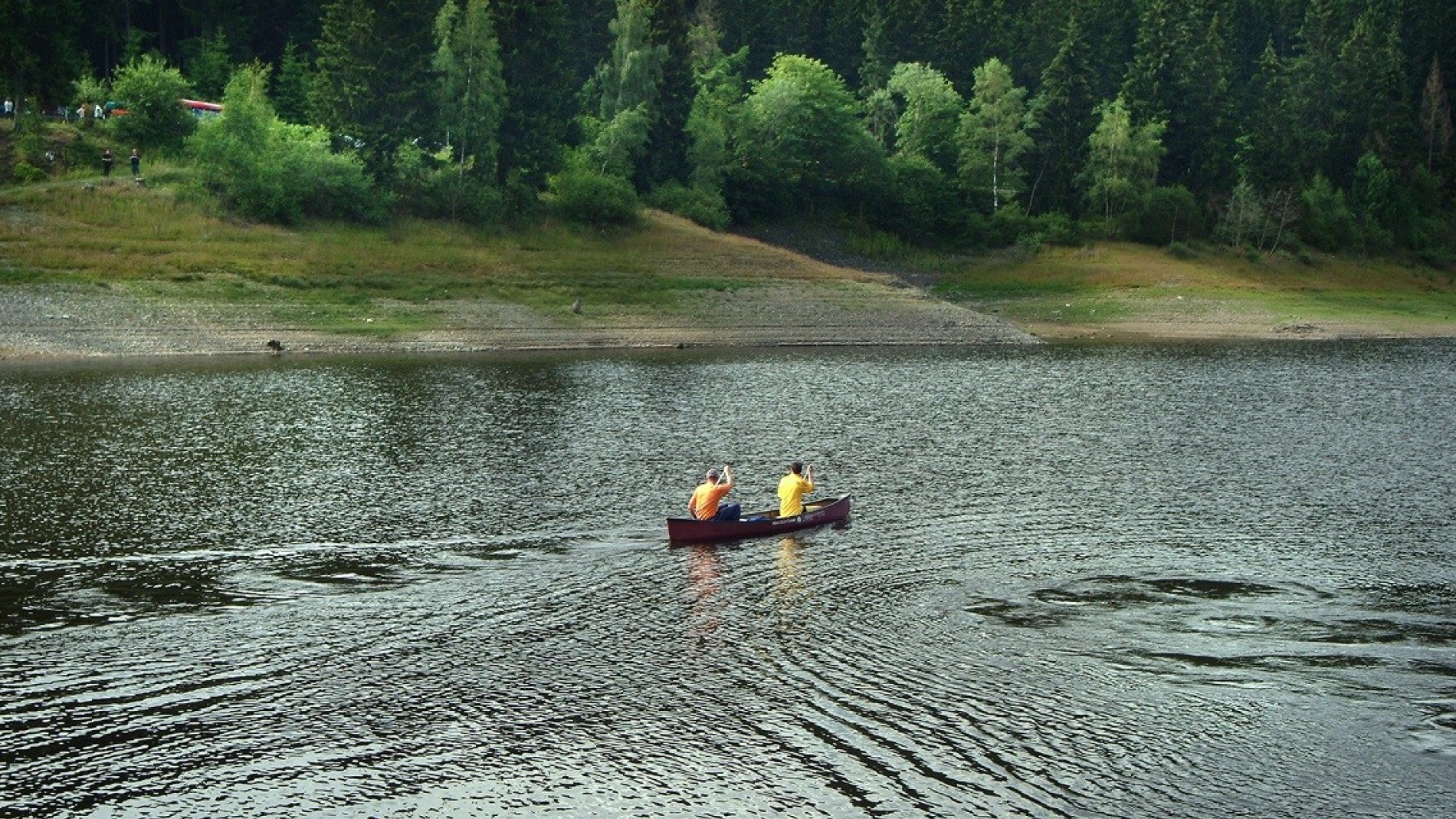 Kanu auf Okersee