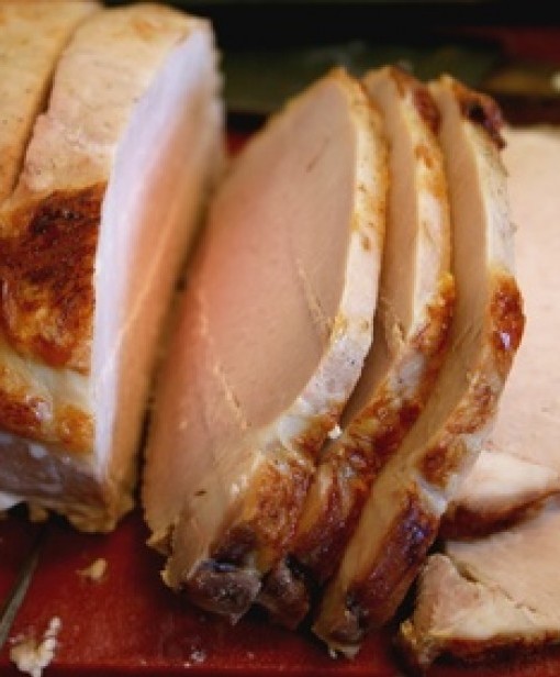 Delicious roast pork